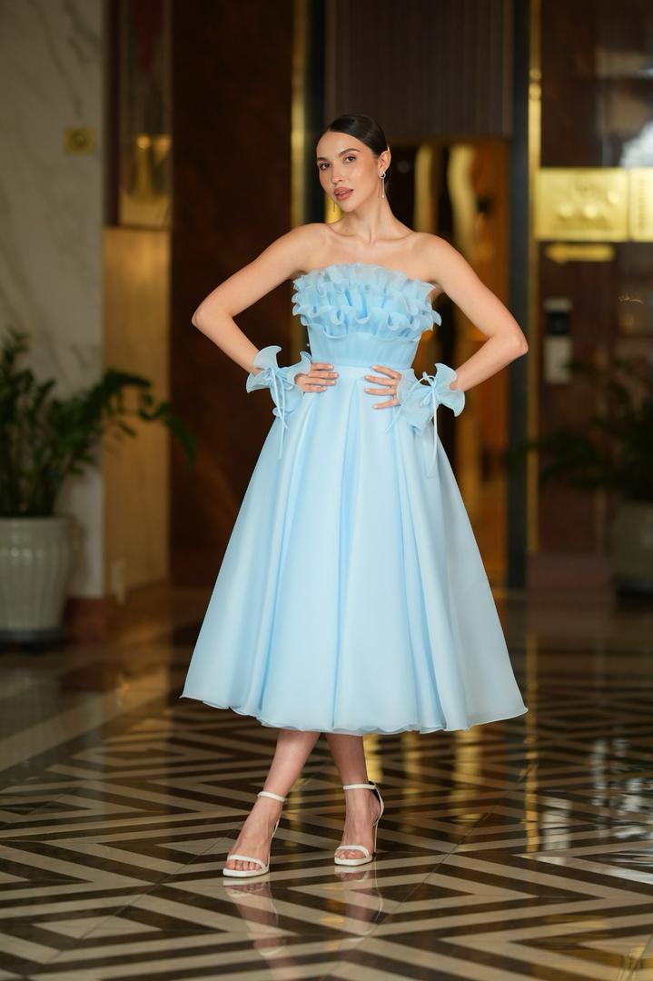 Пышное платье на выпускной