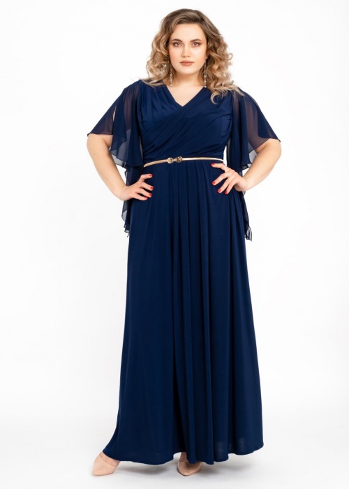 Вечернее платье в греческом стиле из шифона