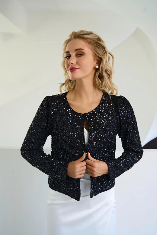 Жакет с пайетками
