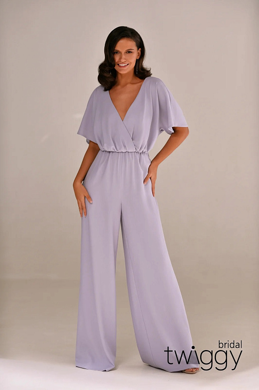 Лавандовый комбинезон 