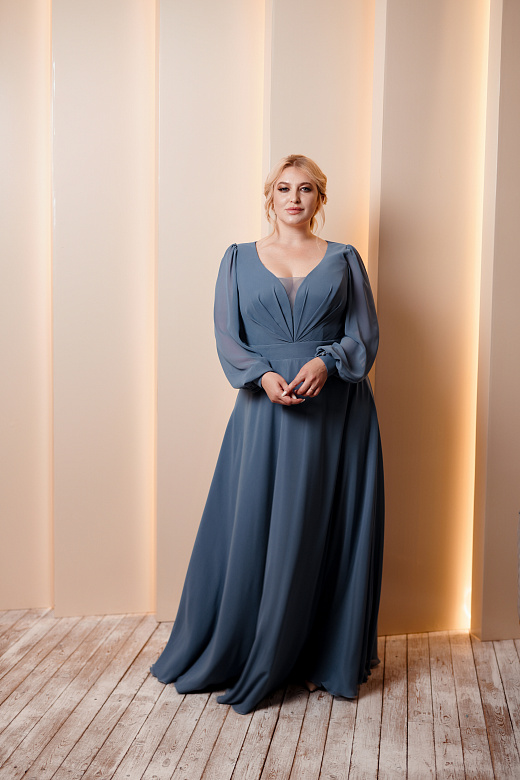 Шифоновое платье